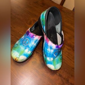 EUC- tie-dyed Dansko- size 39